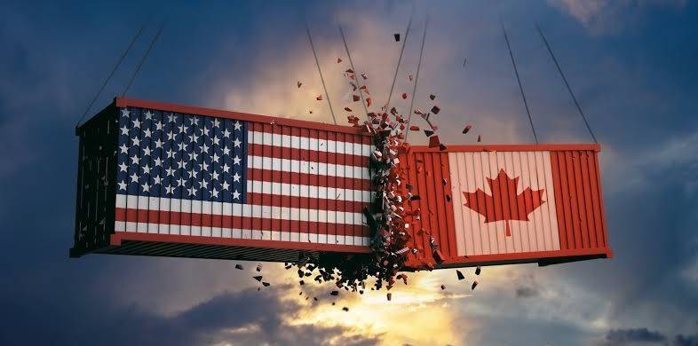 Der Handelsstreit zwischen den USA und Kanada löst Sorgen vor weltweiten Handelsspannungen aus
